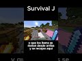 Survival J / Ep 8, almacén de concreto#shorts #short #shortvideo  #minecraft