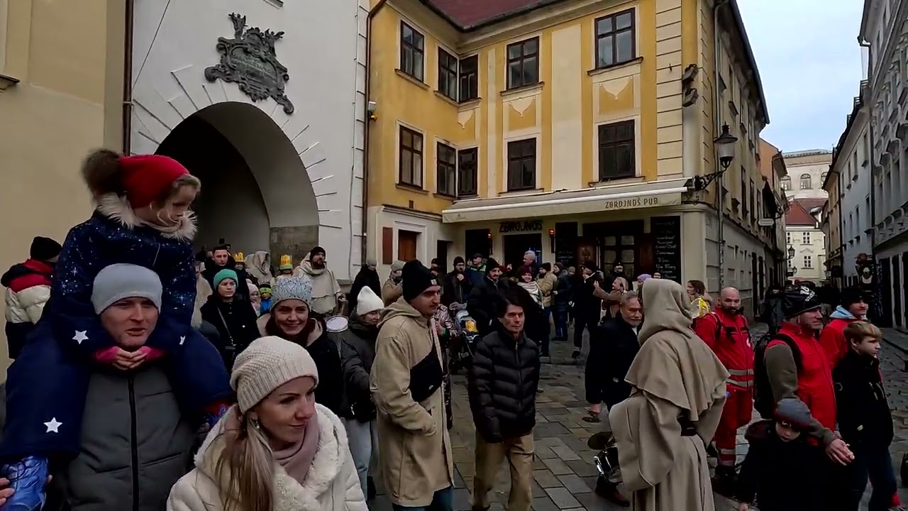 Trojkráľový sprievod - Bratislava 6.1.2025 (4K)