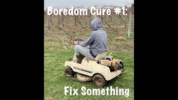 1968 Cub Cadet Lawn Restoration Part I