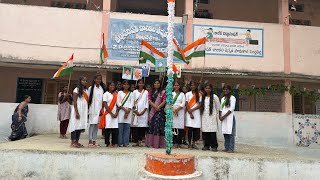 Republic Day Performance Girls Pentlavelli
