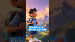 AI Smart Backpack 🎒🤖 Inspirational Kids Story About Adventure & Technology #ai #aitools2026 #aistory