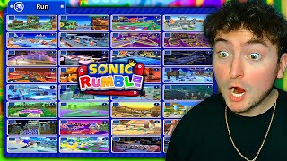 I PLAYED EVERY SONIC RUMBLE *RACE* MAP! (32 MAPS)