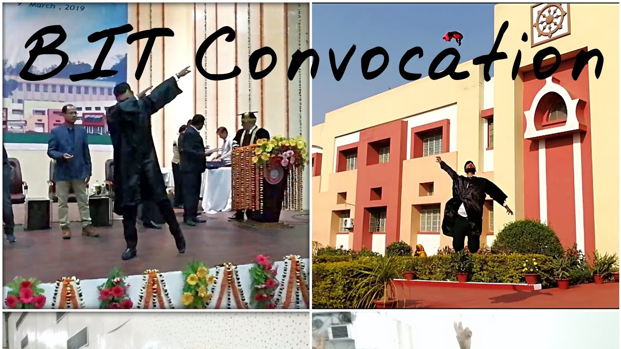 BIT Mesra Convocation | Indian college convocation | Bit college life Vlog 