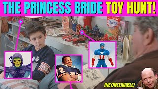 The Princess Bride Toy Hunt - All the 80s toys, comics, and collectibles in Grandson's room!