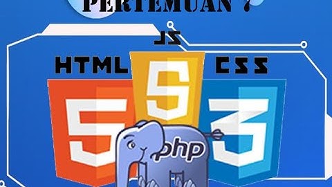 Web Programming I | 7. Membuat Website Company Profile Menggunakan Framework Bootstrap 5