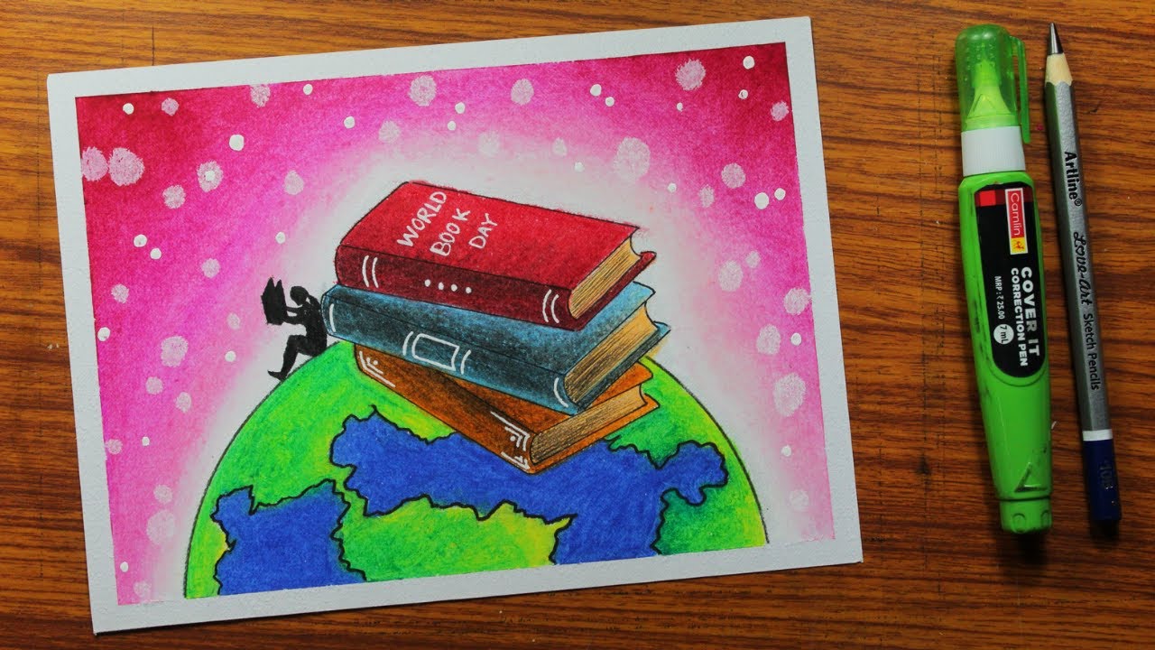 Top 142+ world book day drawing best - seven.edu.vn