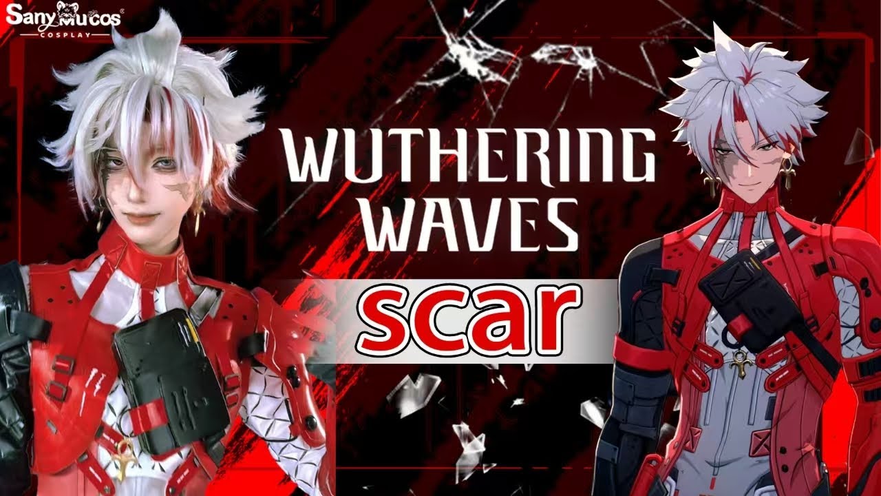 【SanyMuCos】Game Wuthering Waves Cosplay Scar Cosplay Costume Premium Edition
