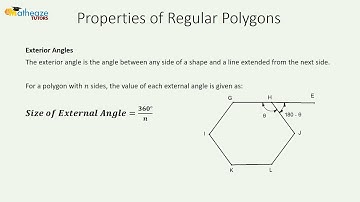 Properties of Regular Polygons