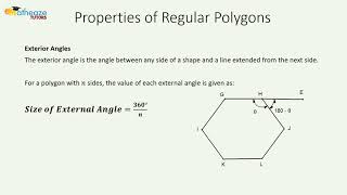 Properties of Regular Polygons