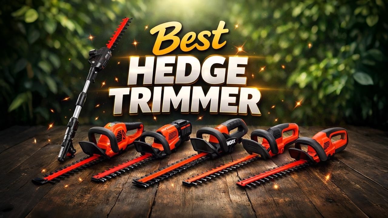 Top 5 Best Hedge Trimmers – Trim Your Garden Like a Pro - YouTube