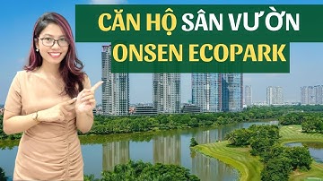 Căn hộ sân vườn đặc biệt Onsen Ecopark, thô, trần cao 6m.