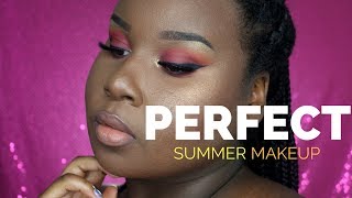 Sunset Eyes | Summer Makeup Tutorial | Makeupbyshaniah