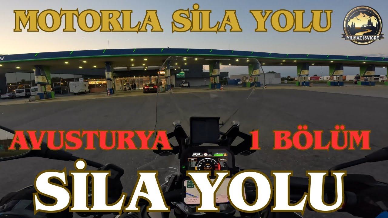 BMW R 1300 GS ADV  Motorla Sila Yolu 1 Bölüm isvicre G Antep