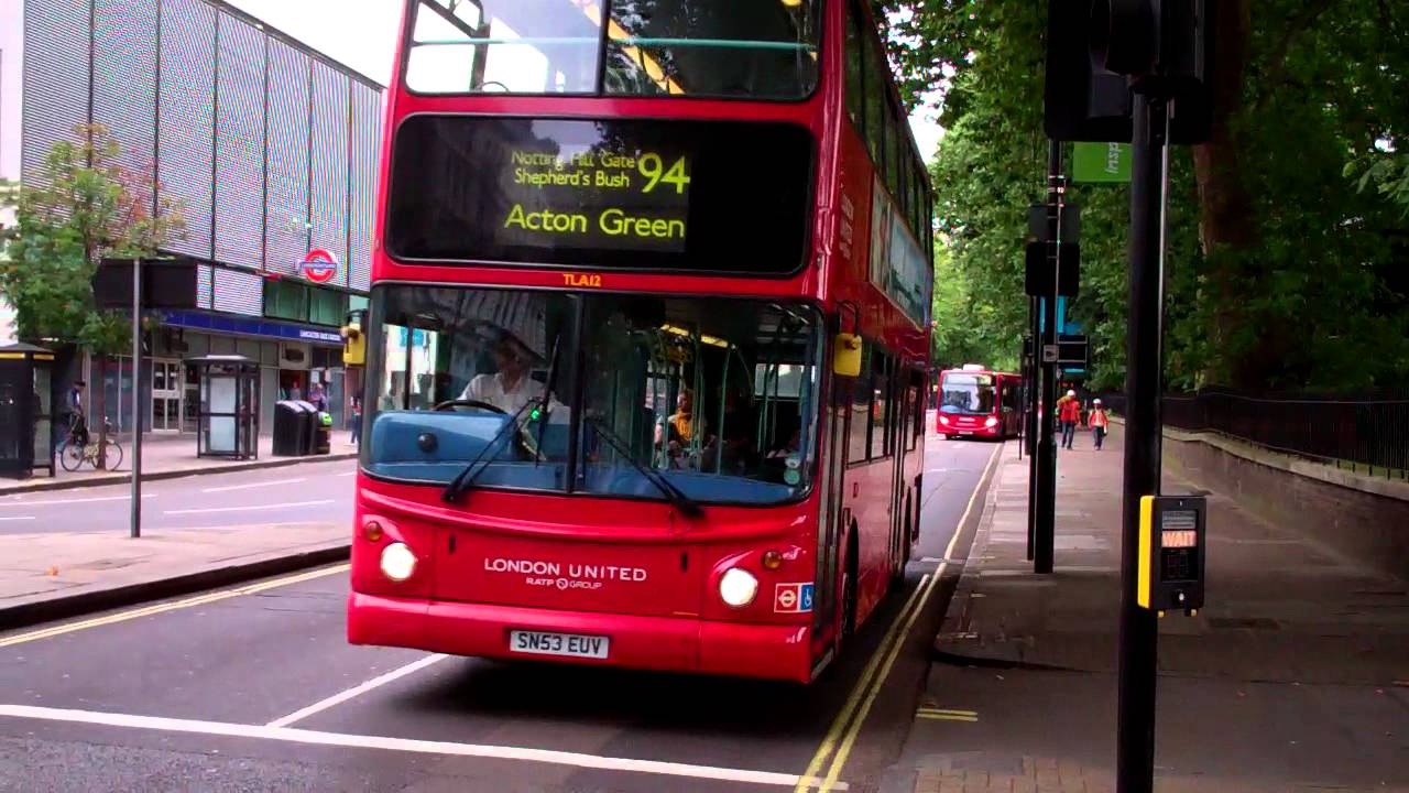 London United Route 94 TLA12 SN53EUV ALX400 Trident Shepards Bush (S)