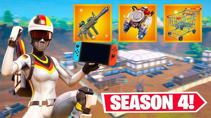Fortnite OG Chapter 1 Season 4 Nintendo Switch Gameplay