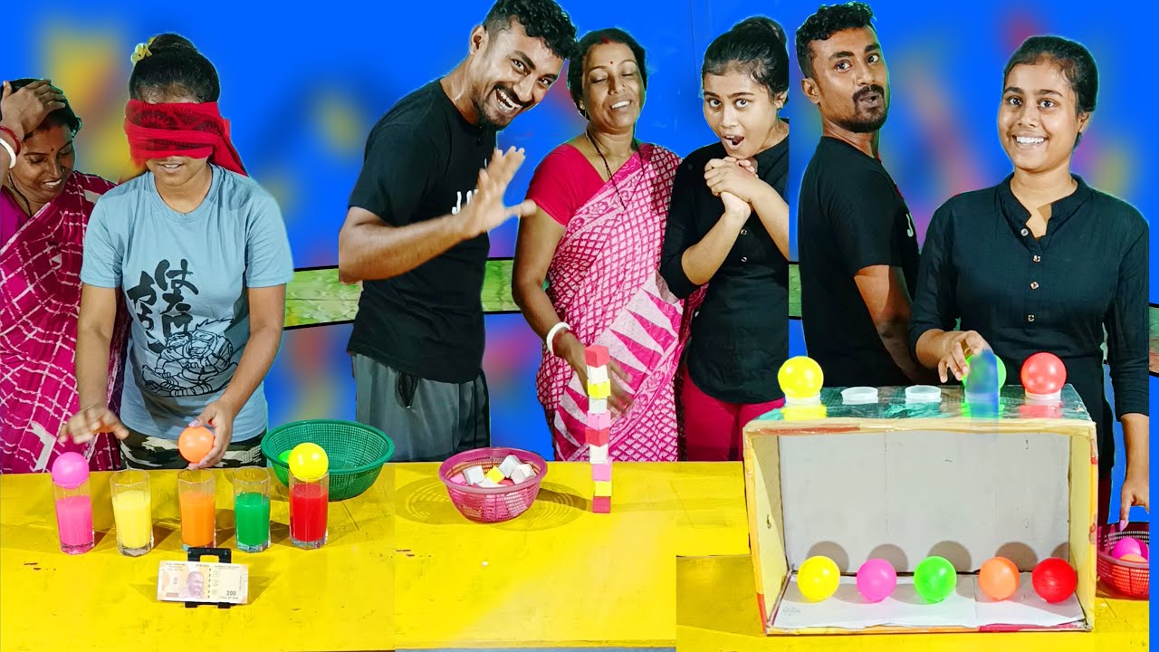 Back 2 back family game Episode -3 | funny family game - YouTube