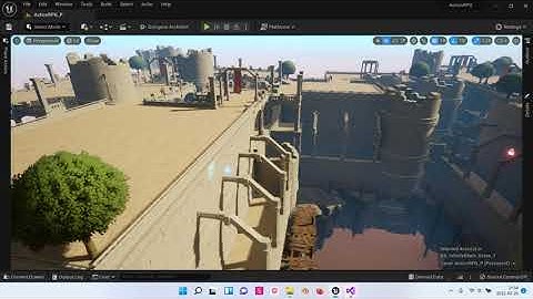 ActionRPG Unreal Engine 5 (pre1), Procedural Level(DA), Dynamic Weather(UDS), Adaptive Music(Elias),