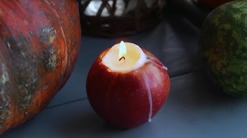 Festive Apple Candle Holders | At Home With P. Allen Smith