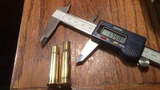 357 Herrett making brass for TC Contender