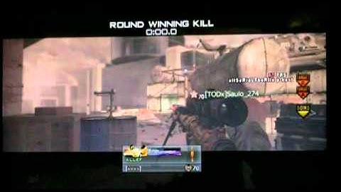 CoD MW2 Quick Scope/Game Winning Kill