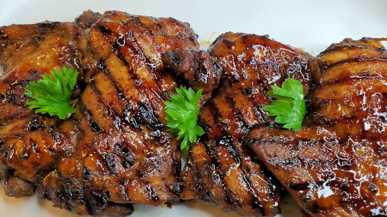 Easy Honey Jerk Chicken Thighs Jerk Chicken YouTube
