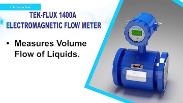 #tektrol Tek-Flux 1400A Electromagnetic Flow Meter Product Overview