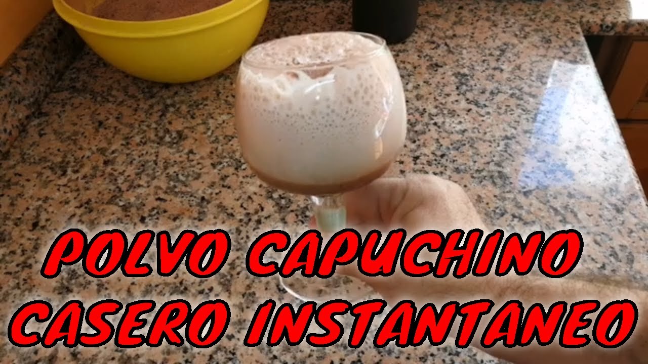 🙉🙊🙈CAPUCCINO🙉🙊🙈COMO HACER CAPUCHINO INSTANTANEO EN CASA🙉🙊🙈