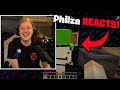 Philza reacts to TommyInnit&#39;s death (Dream SMP)