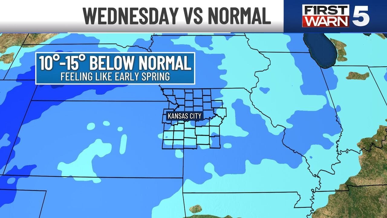 Cooler pattern for now, updates to late week rain chances - YouTube