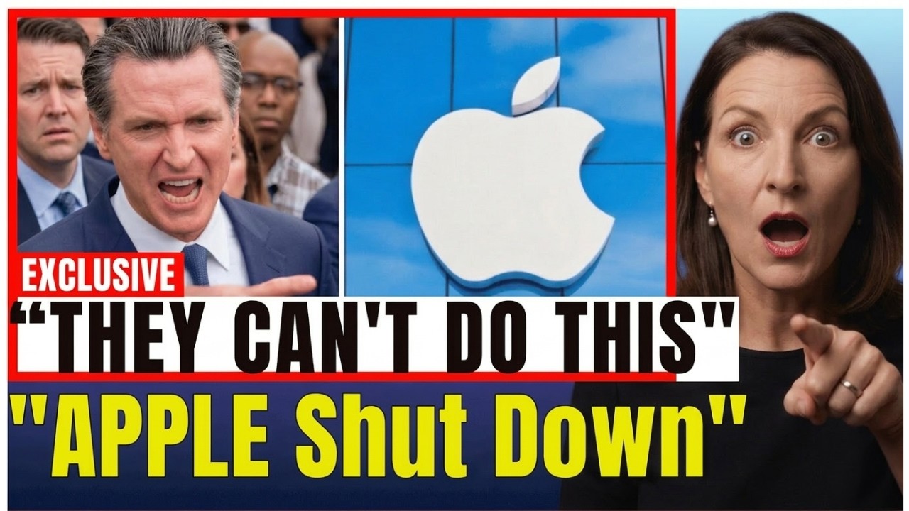 California Governor LOSES IT After Apple Announces $400B California EXIT &mdash; Staff  Packing For Austin! - YouTube