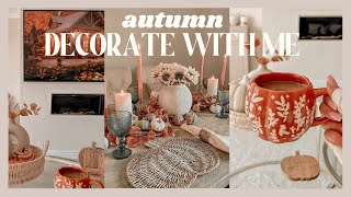 AUTUMN DECORATE WITH ME 2023  cosy fall decor | farm house neutrals & house tour