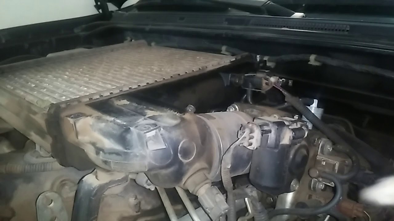 How to replace gas filter Toyota Hilux vigo,Gas filter vigo replacement