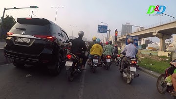 Kẹt xe container nghiêm trọng từ ngã tư Thủ Đức đến ngã tư Bình Thái