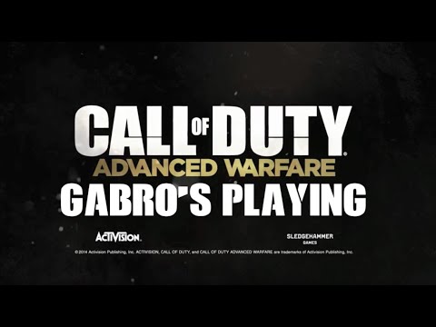 【COD AW】GABRO実況のAWオープニング！（本編を待て）