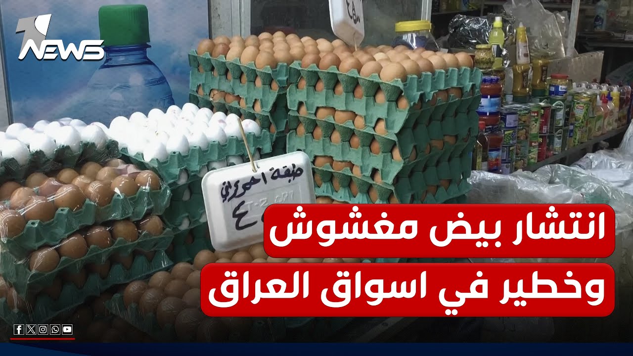 بيض مغشوش من مناشئ مزيفة يغزو أسواق بغداد ومواطنون يدعون لرقابة مشددة على المستورد