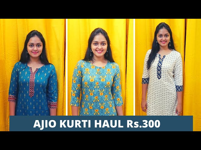 Buy Light Blue Kurtas & Kurtis for Women by WOMEN TOUCH Online | Ajio.com