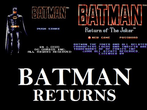 Прохождение Трёх Частей Batman (Dendy, NES, Famicom)
