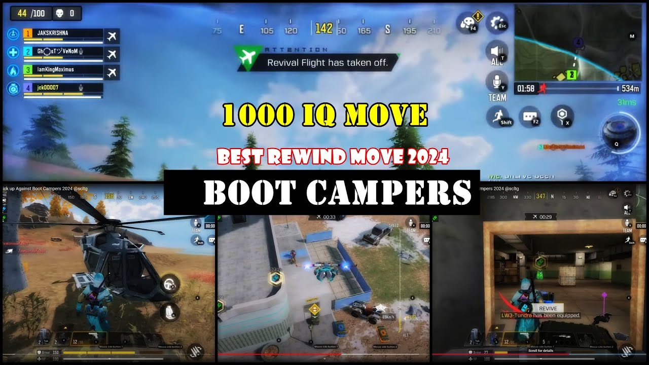 Call of Duty: Mobile Br-isolated Best Rewind Trick Move 2024 @scltg # ...