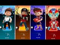 Ryder 🆚 Cool Ryder 🆚 Soccer Ryder 🆚 Super Ryder - Paw Patrol Tiles Hop!