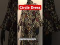Circle Dress #fashionsewing #bodiceblock #fashion #sew #fashiondesigner#shots #patterndrafting