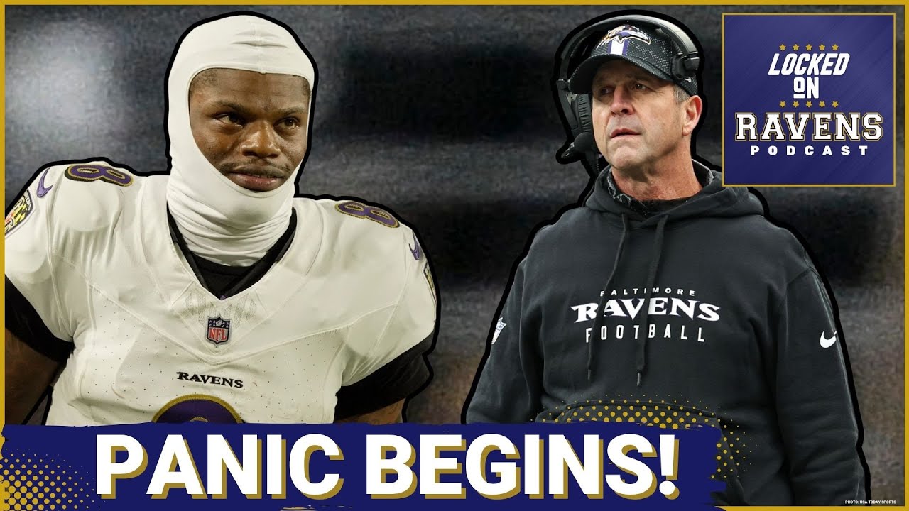 HUGE Lamar Jackson injury report causes FULL BLOWN PANIC, Baltimore Ravens season HANGS IN BALANCE