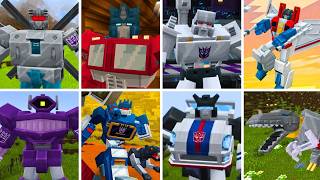 Transformer Add-On  - All Transformer Character | Minecraft Bedrock Add-On screenshot 1