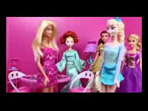elsa barbie cartoon