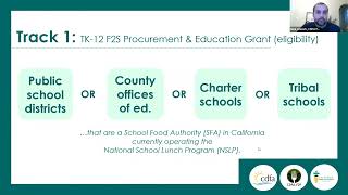 Public Info Session #2 - CA F2S Incubator Grant Program