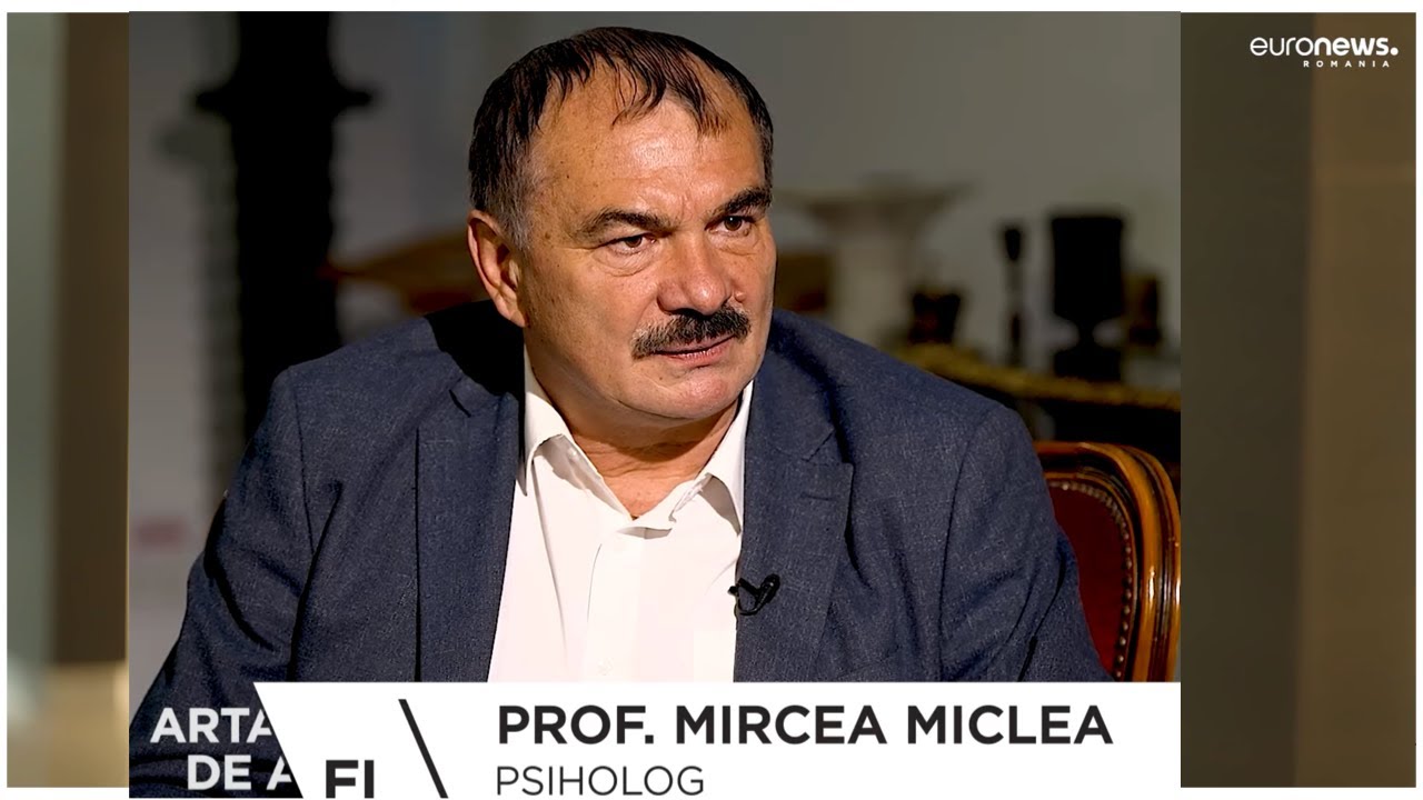 Panică și teamă în societate. Cum să nu te mai simți disperat - Prof. Mircea Miclea, psiholog