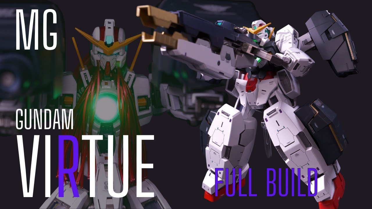 Full Build] MG ガンダムヴァーチェ / ナドレ 全塗装 | GUNDAM VIRTUE