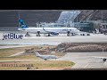 JETBLUE AIRWAYS A321 DEPARTURE &amp; EMBRAER PRAETOR 600 PRIVATE JET LANDING AT GRENADA!!