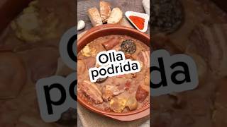 Olla podrida. Receta de guiso castellano con carne y legumbres #derechupete