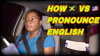 American English vs Jamaican English