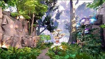 Unreal Engine 5.3 PCG Render - The Magic forest